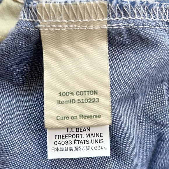 L.L. BEAN Vintage Patchwork Plaid Madras Bermuda Shorts Retro Coastal Preppy 10 - Picture 12 of 13